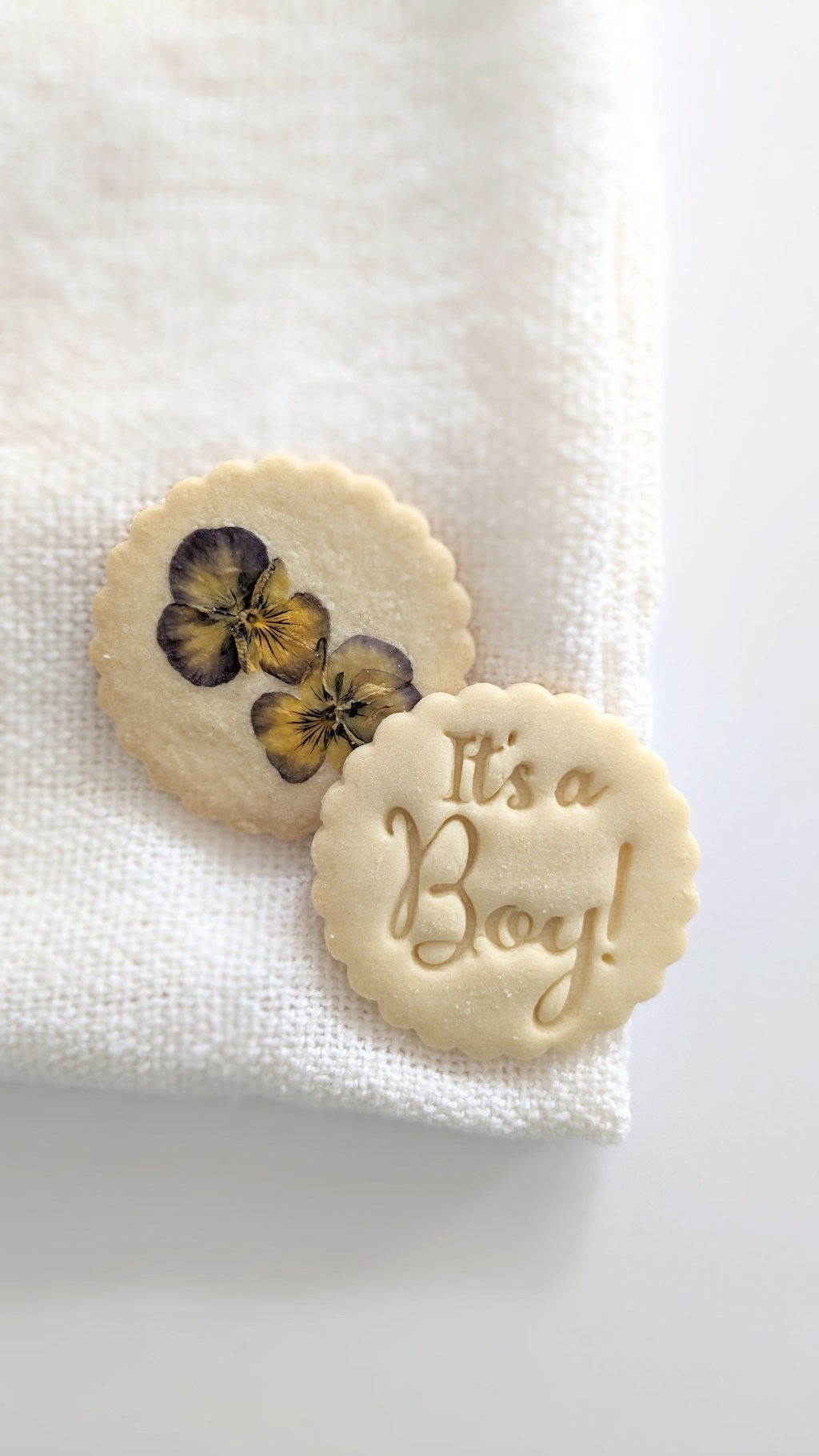 Gender Reveal with Edible Flowers –&nbsp;Bag